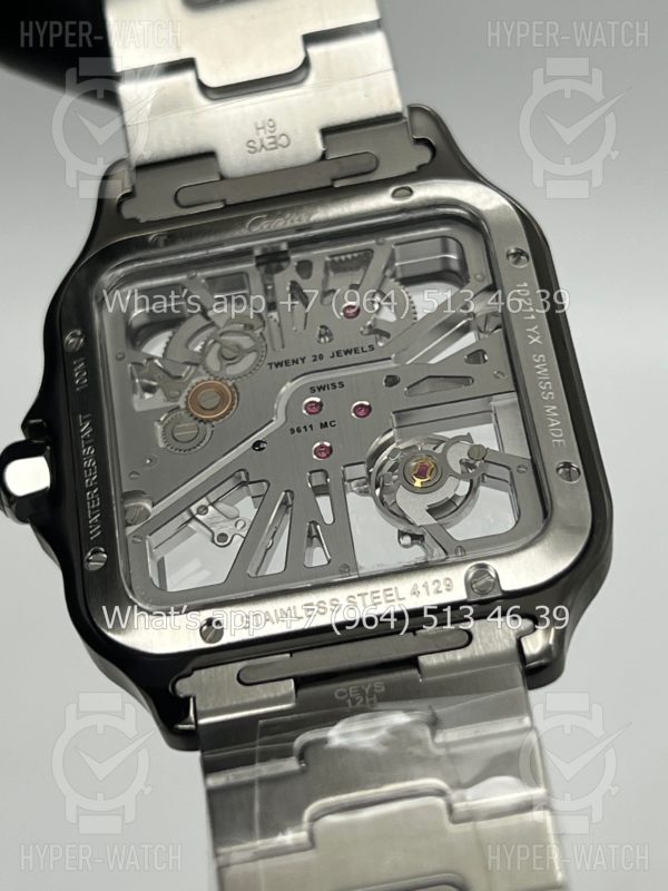 Фото 23 - Cartier Santos de Cartier Skeleton 40mm