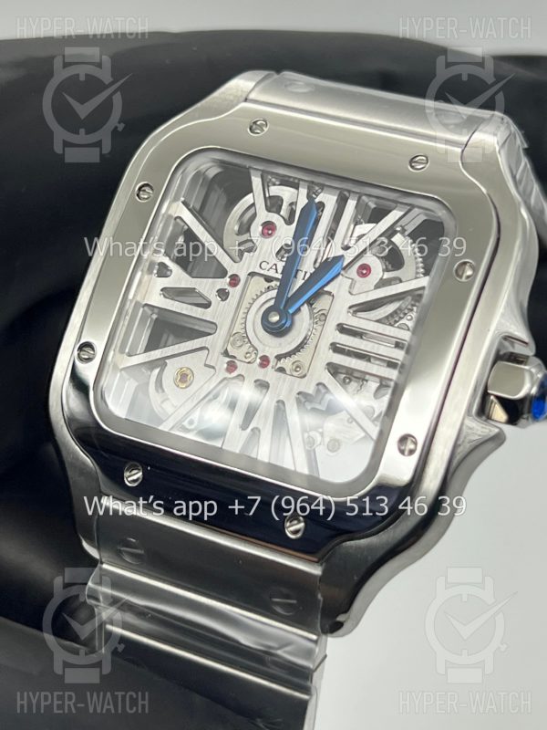 Фото 5 - Cartier Santos de Cartier Skeleton 40mm WHSA0015
