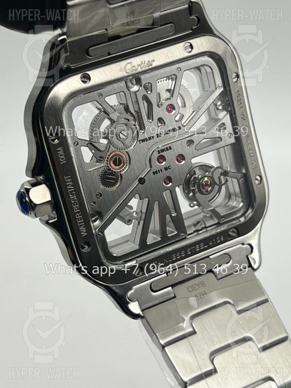 Фото 17 - Cartier Santos de Cartier Skeleton 40mm WHSA0015