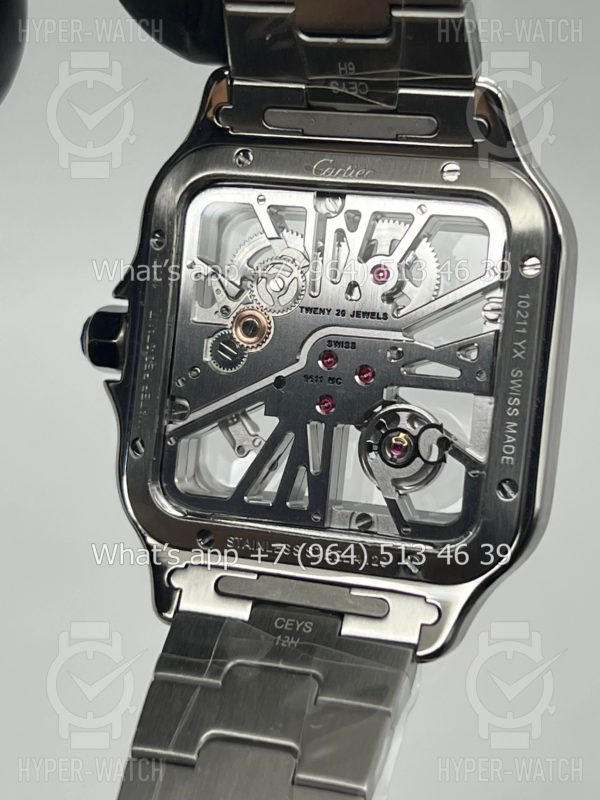 Фото 19 - Cartier Santos de Cartier Skeleton 40mm WHSA0015