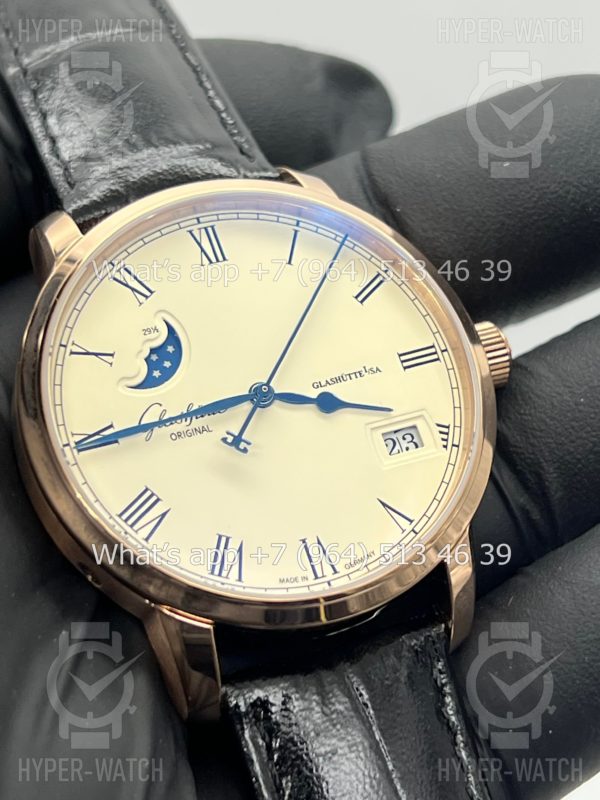Фото 4 - Glashutte Senator Excellence Panorama Date Moonphase 100-04-32-15-04