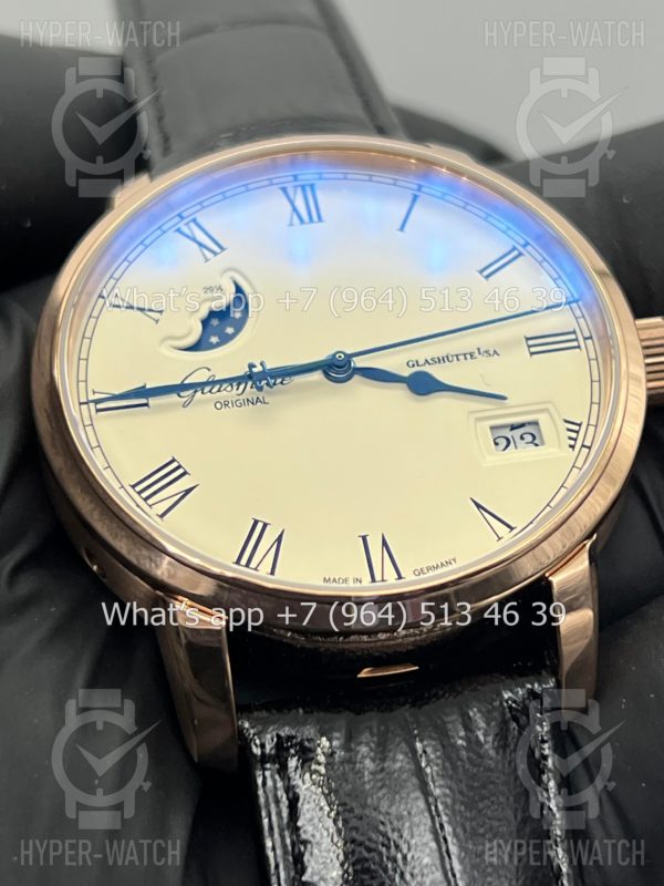 Фото 8 - Glashutte Senator Excellence Panorama Date Moonphase 100-04-32-15-04