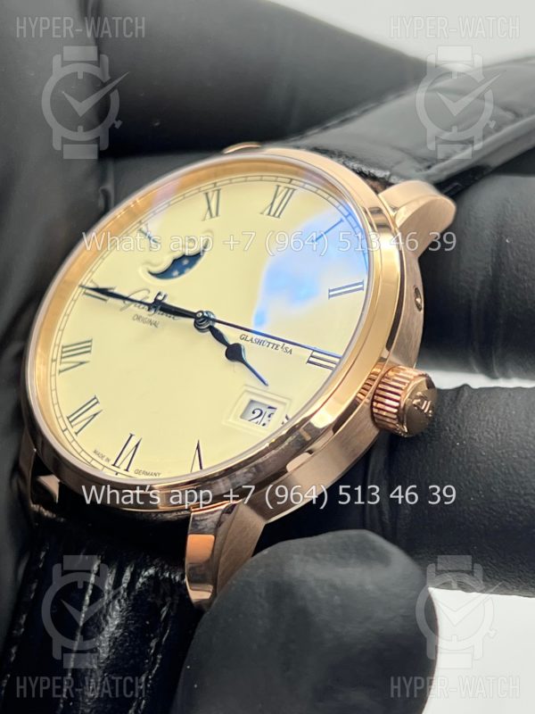 Фото 9 - Glashutte Senator Excellence Panorama Date Moonphase 100-04-32-15-04