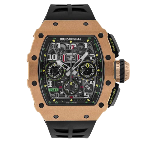 Товар Richard Mille RM 011-03 Steel Black Chronograph Фото 1 - Richard Mille RM 011-03 Steel Black Chronograph