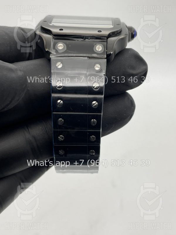 Товар Cartier Santos de Cartier Skeleton 40mm Black Фото 8 - Cartier Santos de Cartier Skeleton 40mm Black