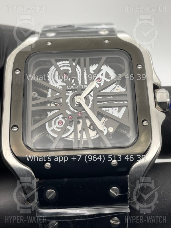Товар Cartier Santos de Cartier Skeleton 40mm Black Steel Фото 11 - Cartier Santos de Cartier Skeleton 40mm Black Steel