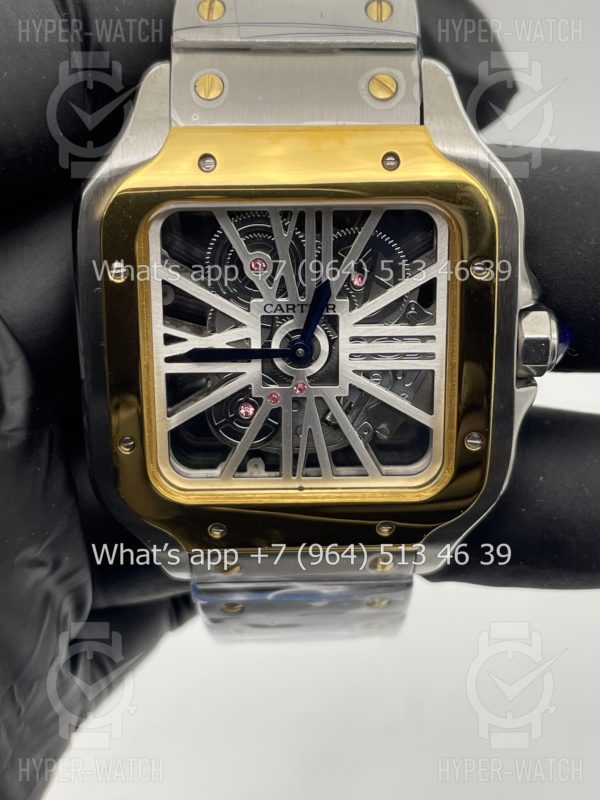 Фото 2 - Cartier Santos de Cartier Skeleton 40mm WHSA0012