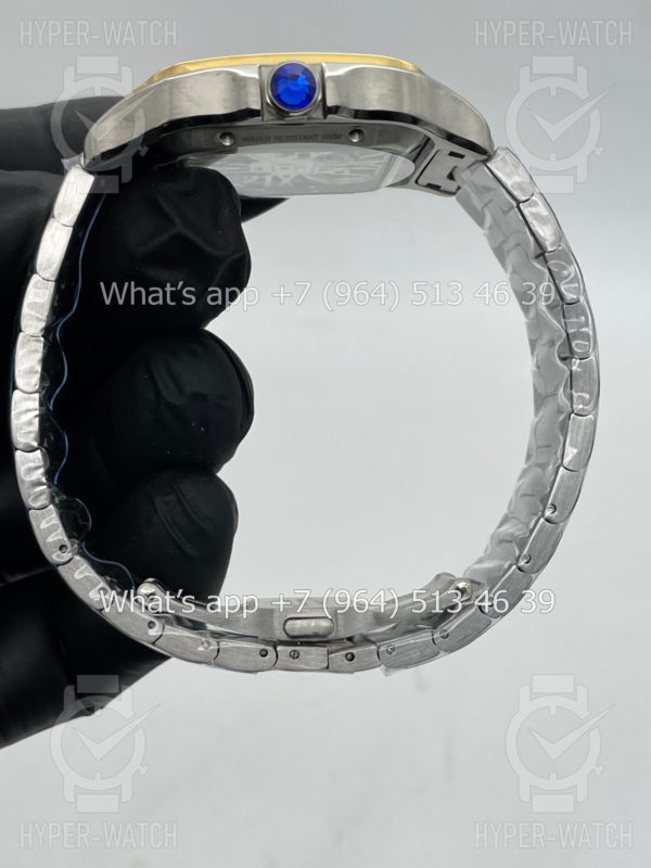 Фото 9 - Cartier Santos de Cartier Skeleton 40mm WHSA0012