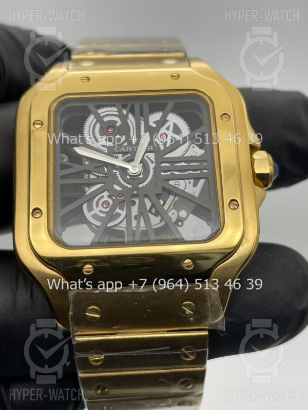 Фото 2 - Cartier Santos de Cartier Skeleton 40mm WHSA0042