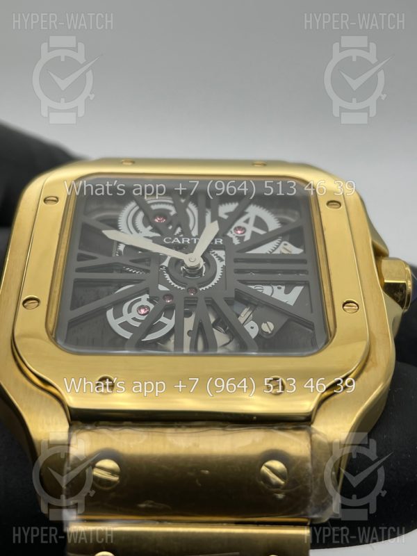 Фото 7 - Cartier Santos de Cartier Skeleton 40mm WHSA0042
