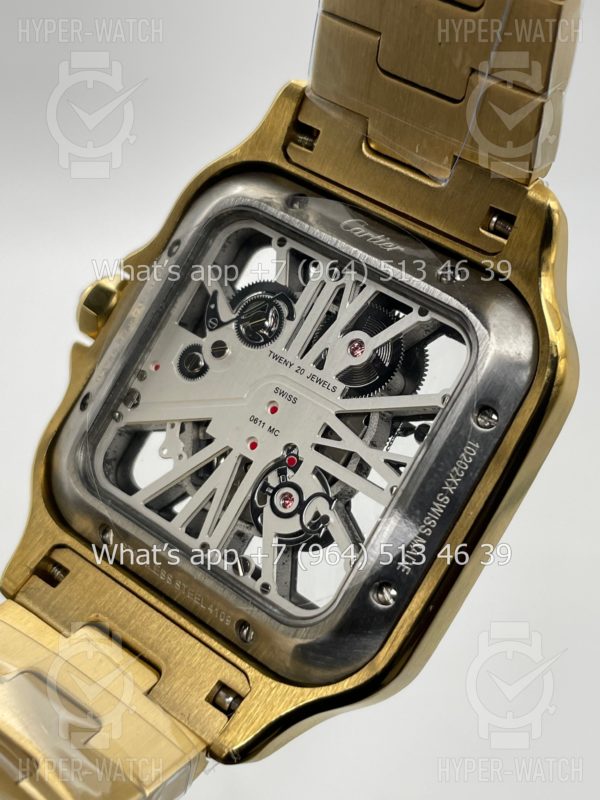 Фото 13 - Cartier Santos de Cartier Skeleton 40mm WHSA0042