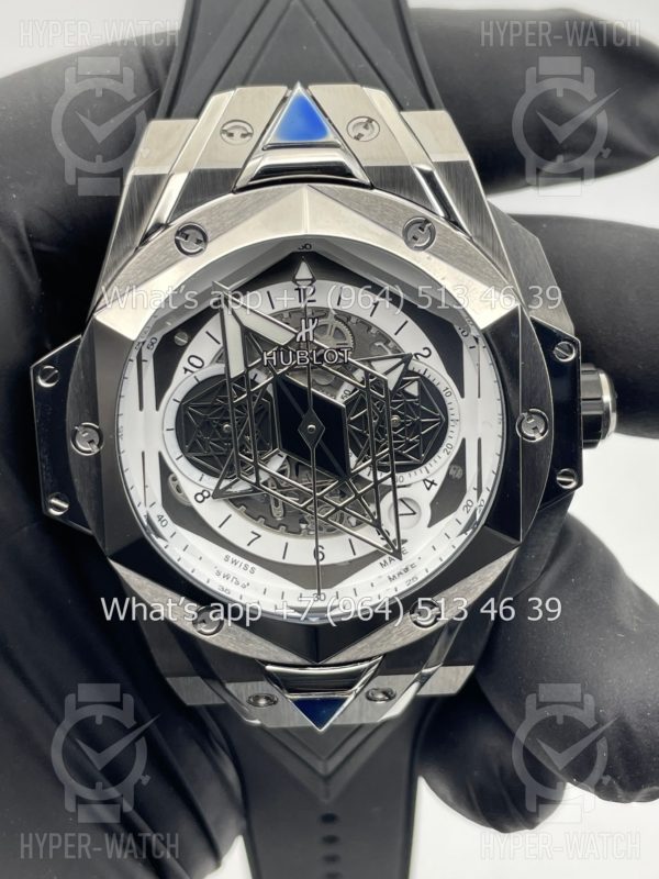 Товар Hublot Big Bang Sang Bleu II 45 Steel Фото 2 - Hublot Big Bang Sang Bleu II 45 Steel