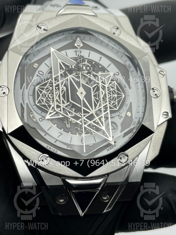 Товар Hublot Big Bang Sang Bleu II 45 Steel Фото 7 - Hublot Big Bang Sang Bleu II 45 Steel