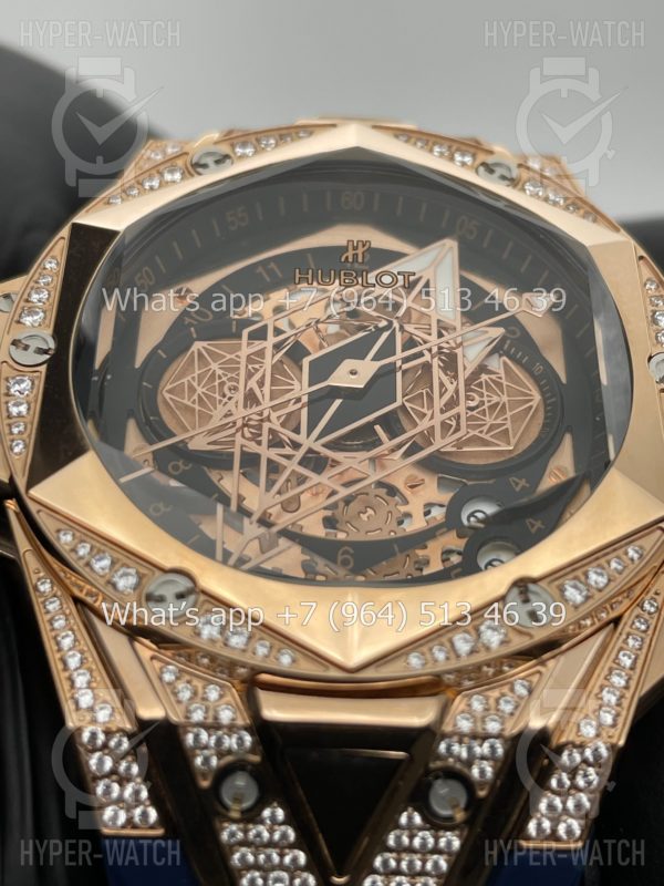 Товар Hublot Big Bang Sang Bleu II 45 Diamond Фото 5 - Hublot Big Bang Sang Bleu II 45 Diamond