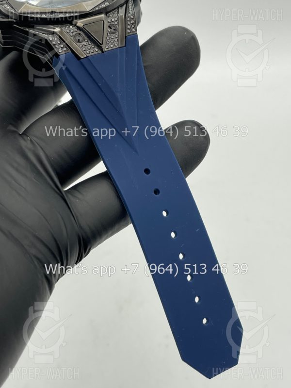 Фото 8 - Hublot Big Bang Sang Bleu II 45 Blue Black