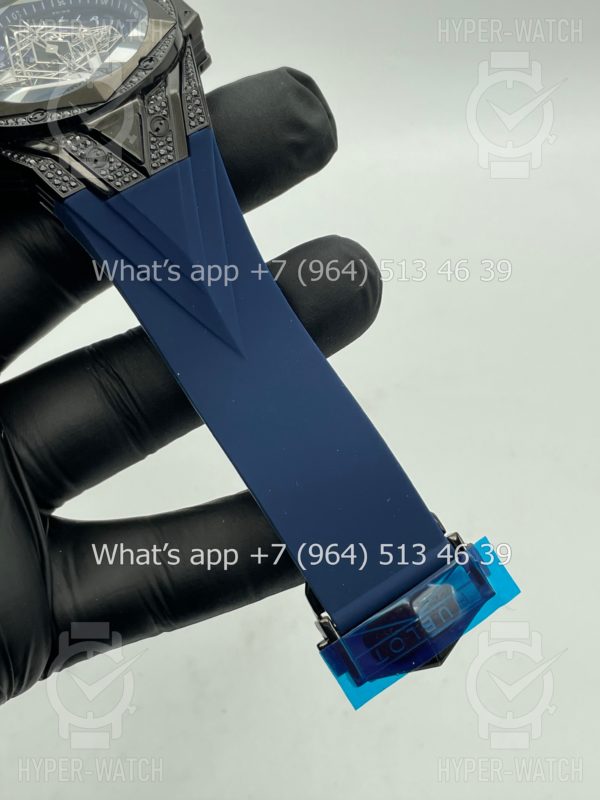 Фото 7 - Hublot Big Bang Sang Bleu II 45 Blue Black