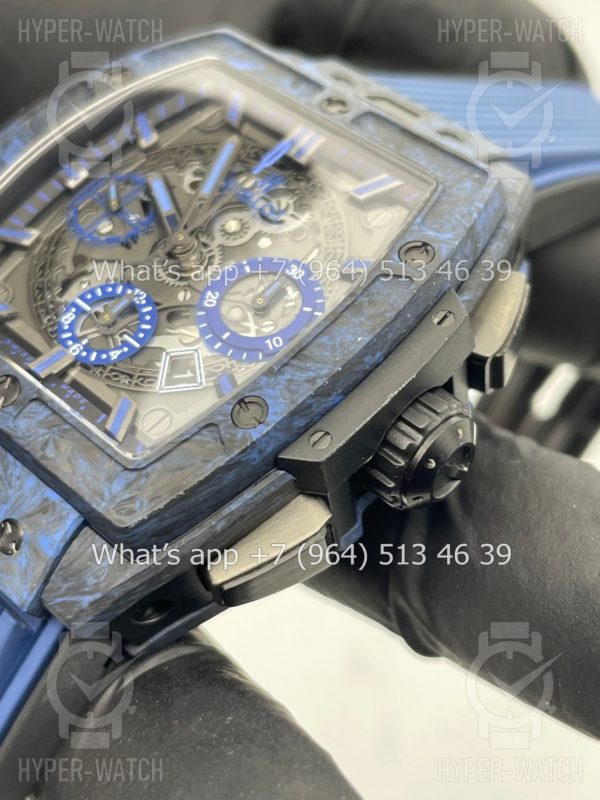 Товар Hublot Spirit of Big Bang 42mm Carbon Blue Фото 5 - Hublot Spirit of Big Bang 42mm Carbon Blue