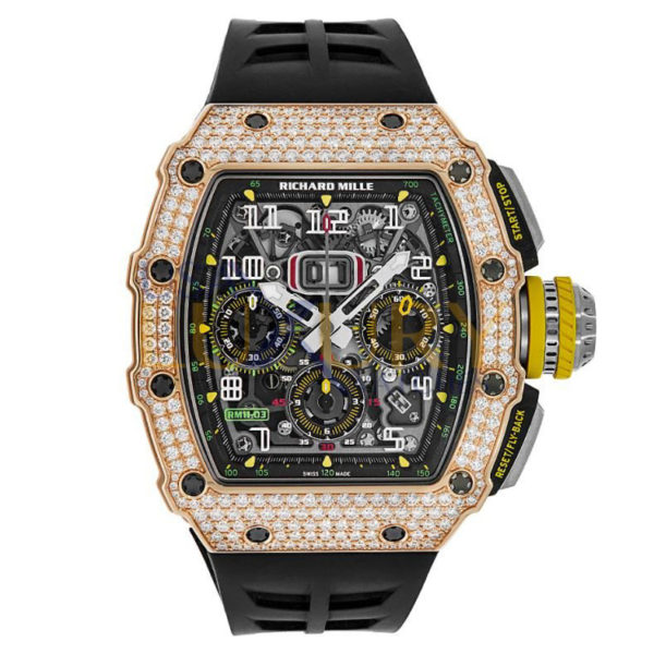 Фото 1 - Richard Mille RM 011-03 Diamond Gold