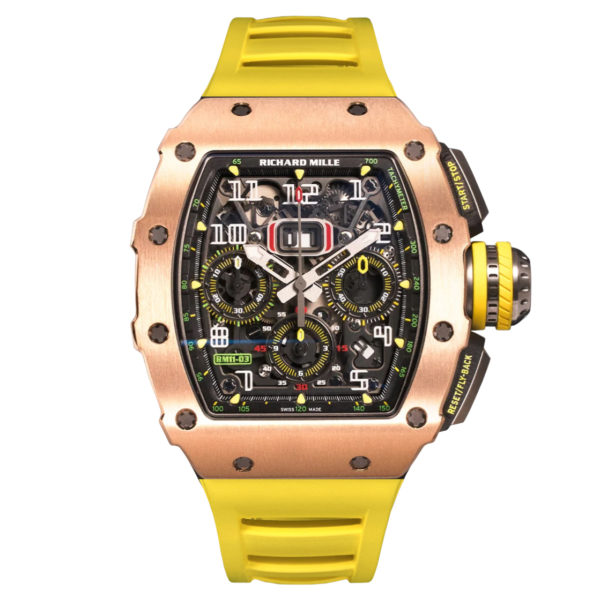 Товар Richard Mille RM 011-03 Yellow Фото 1 - Richard Mille RM 011-03 Yellow