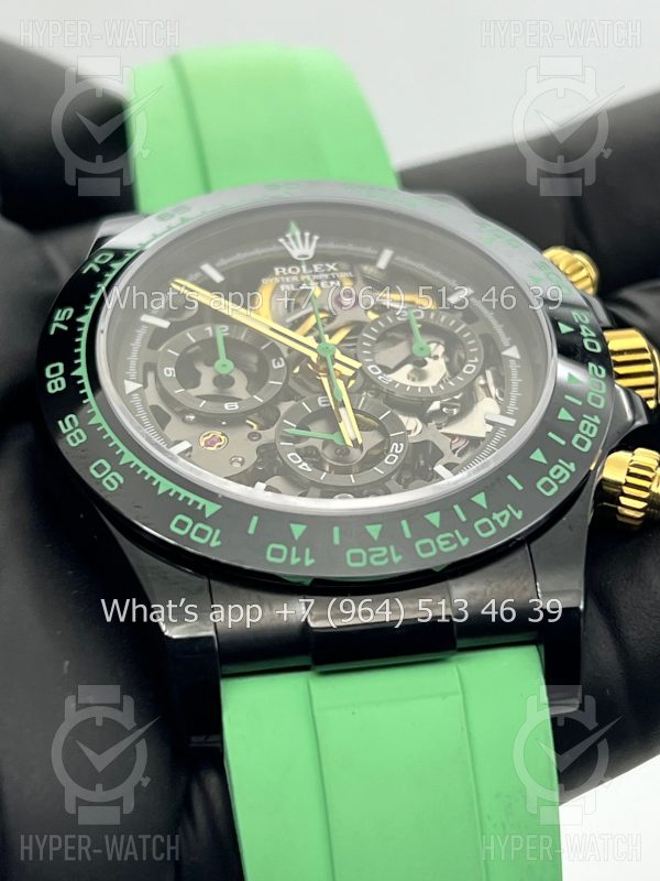 Товар Rolex Cosmograph Daytona 40mm Blaken Skeleton Green Фото 5 - Rolex Cosmograph Daytona 40mm Blaken Skeleton Green