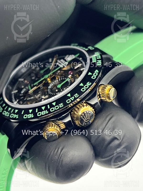 Товар Rolex Cosmograph Daytona 40mm Blaken Skeleton Green Фото 6 - Rolex Cosmograph Daytona 40mm Blaken Skeleton Green