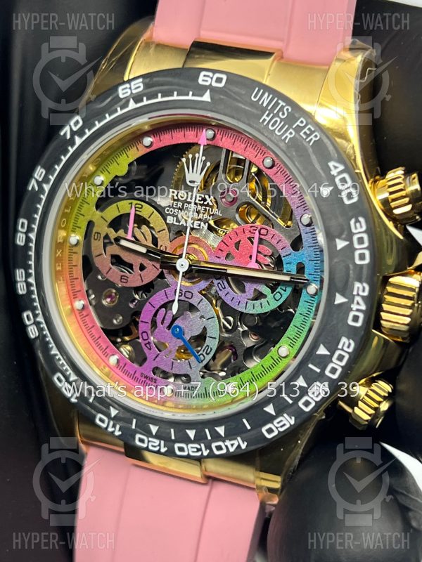 Товар Rolex Cosmograph Daytona 40mm Blaken Skeleton Pink Фото 3 - Rolex Cosmograph Daytona 40mm Blaken Skeleton Pink