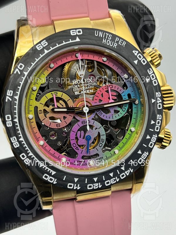 Товар Rolex Cosmograph Daytona 40mm Blaken Skeleton Pink Фото 8 - Rolex Cosmograph Daytona 40mm Blaken Skeleton Pink