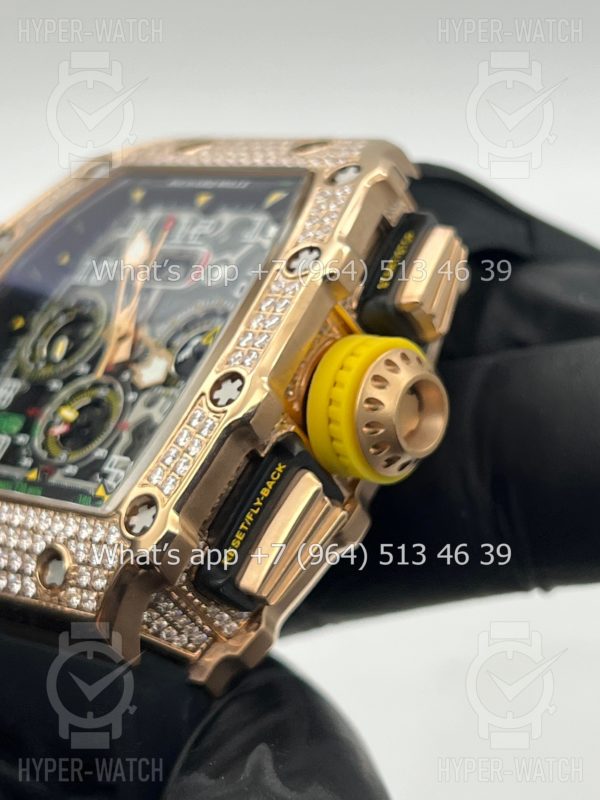 Фото 6 - Richard Mille RM 011-03 Diamond Gold