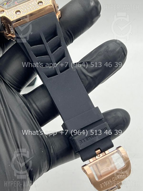 Фото 13 - Richard Mille RM 011-03 Diamond Gold
