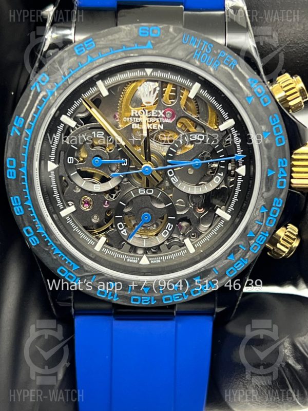 Товар Rolex Cosmograph Daytona 40mm Blaken Skeleton Blue Фото 3 - Rolex Cosmograph Daytona 40mm Blaken Skeleton Blue