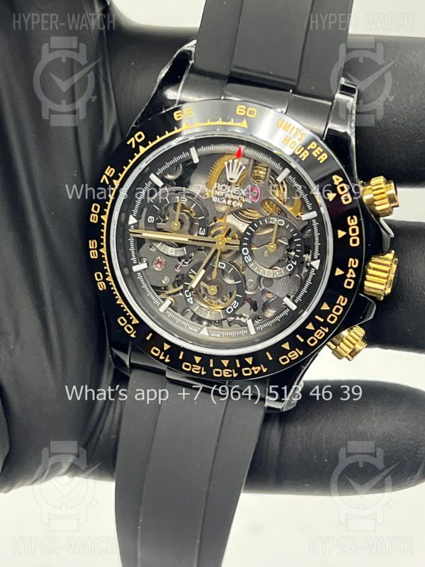 Товар Rolex Cosmograph Daytona 40mm Blaken Skeleton Black Фото 4 - Rolex Cosmograph Daytona 40mm Blaken Skeleton Black