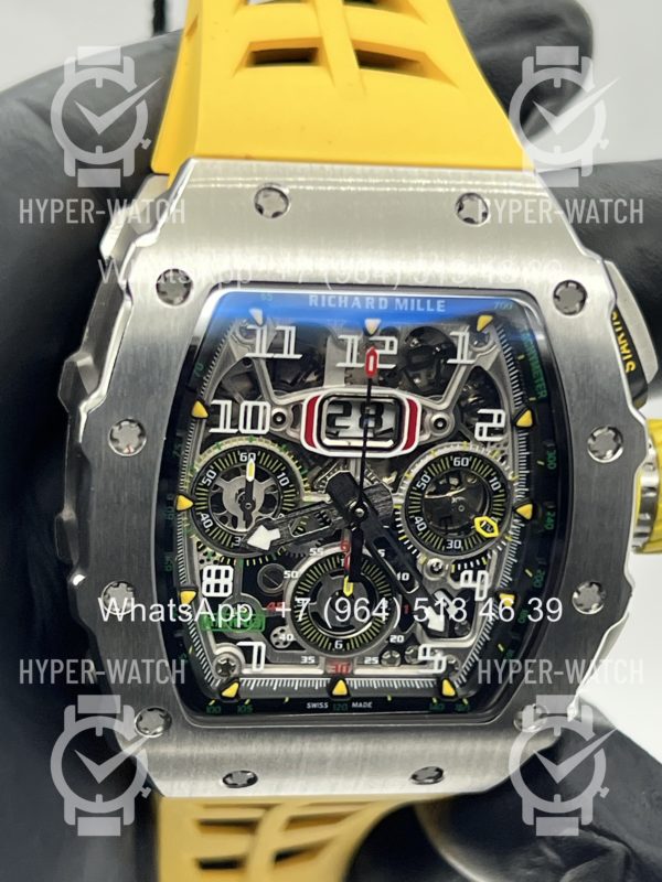 Товар Richard Mille RM 011-03 Steel Yellow Chronograph Фото 8 - Richard Mille RM 011-03 Steel Yellow Chronograph