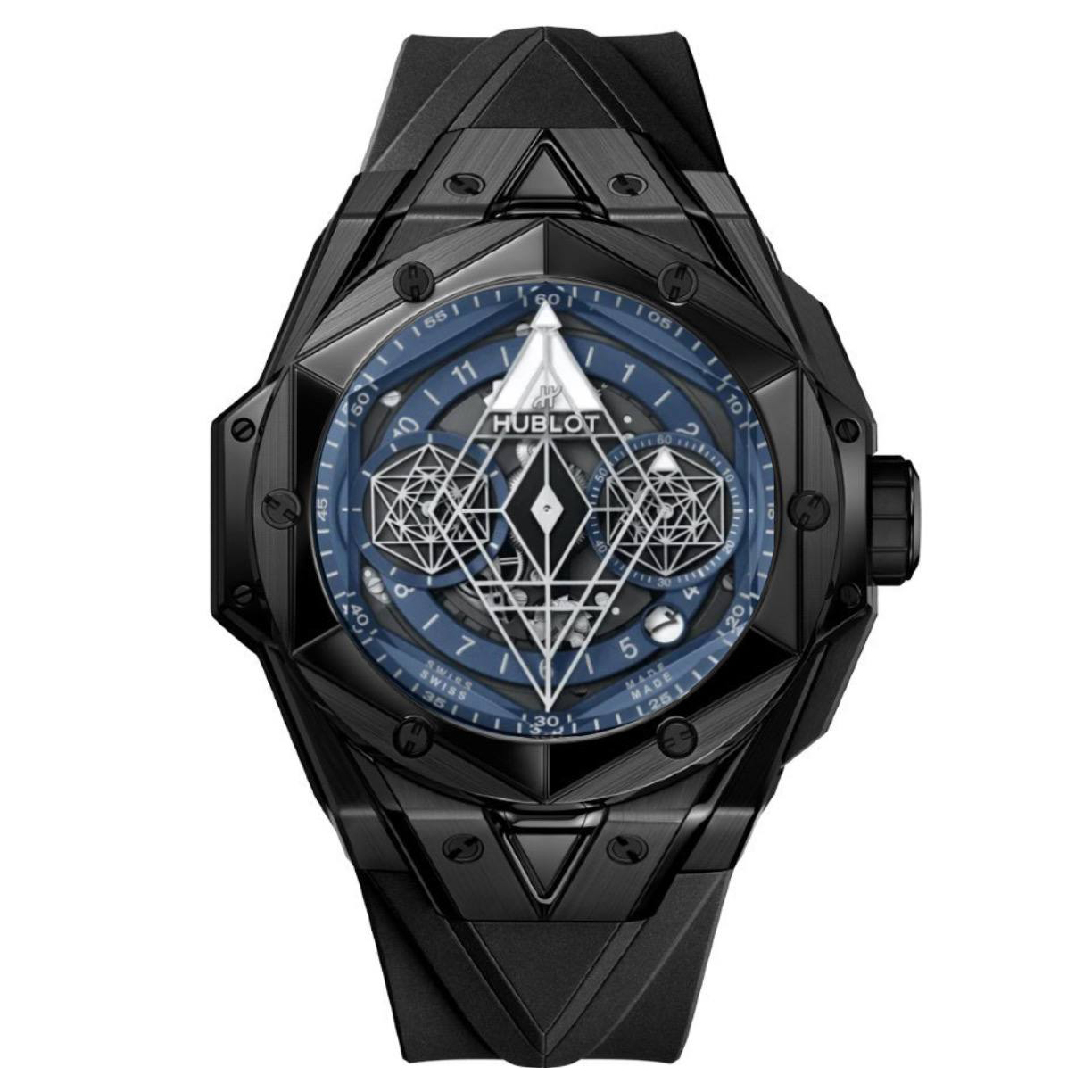 Фото 58 - Hublot Big Bang Sang Bleu II 45 All Black