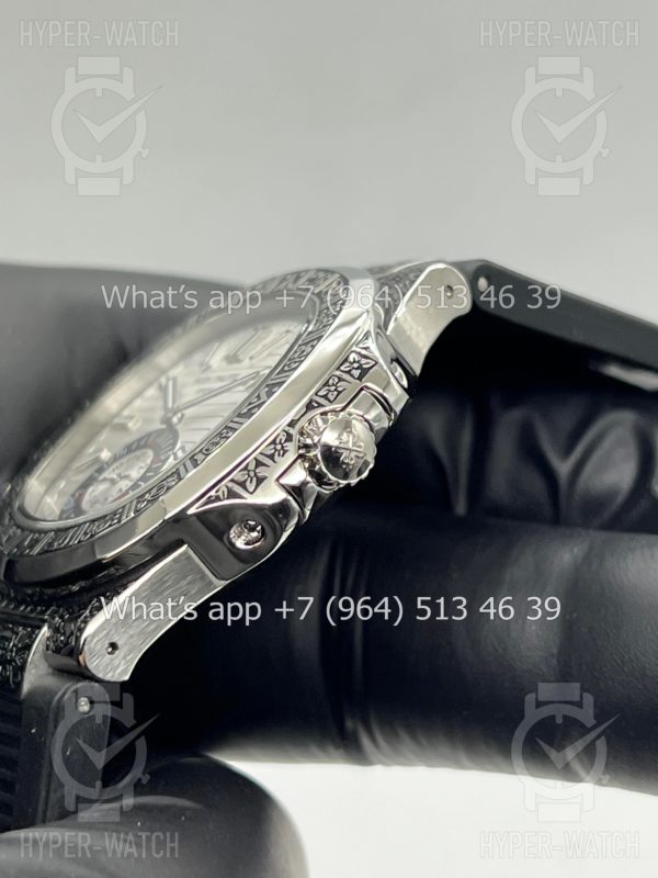 Товар Patek Philippe Nautilus 44mm Engraved Art 4767 Фото 7 - Patek Philippe Nautilus 44mm Engraved Art 4767