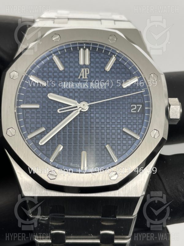 Товар Audemars Piguet Royal Oak 41mm 15500ST.OO.1220ST.01 Blue Фото 3 - Audemars Piguet Royal Oak 41mm 15500ST.OO.1220ST.01 Blue