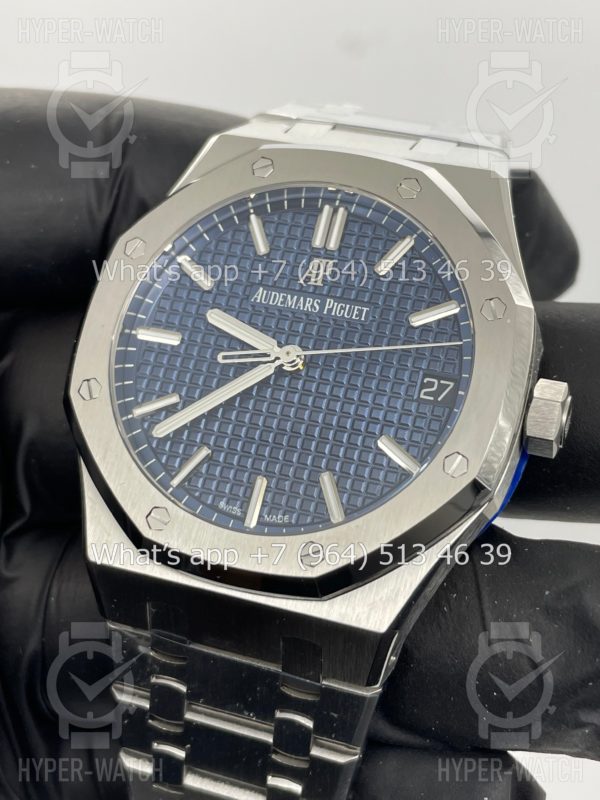 Товар Audemars Piguet Royal Oak 41mm 15500ST.OO.1220ST.01 Blue Фото 4 - Audemars Piguet Royal Oak 41mm 15500ST.OO.1220ST.01 Blue