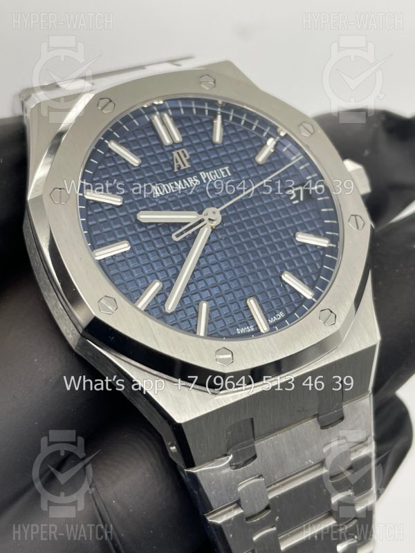 Товар Audemars Piguet Royal Oak 41mm 15500ST.OO.1220ST.01 Blue Фото 5 - Audemars Piguet Royal Oak 41mm 15500ST.OO.1220ST.01 Blue