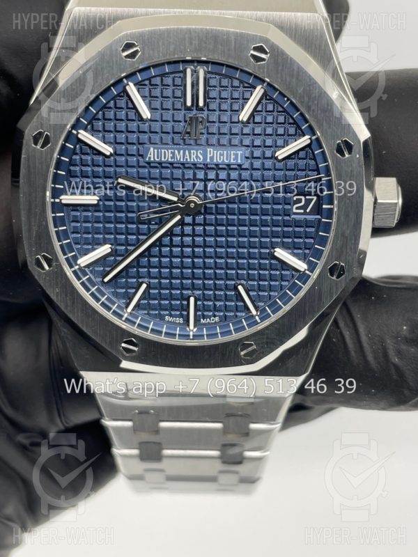 Товар Audemars Piguet Royal Oak 41mm 15500ST.OO.1220ST.01 Blue Фото 6 - Audemars Piguet Royal Oak 41mm 15500ST.OO.1220ST.01 Blue
