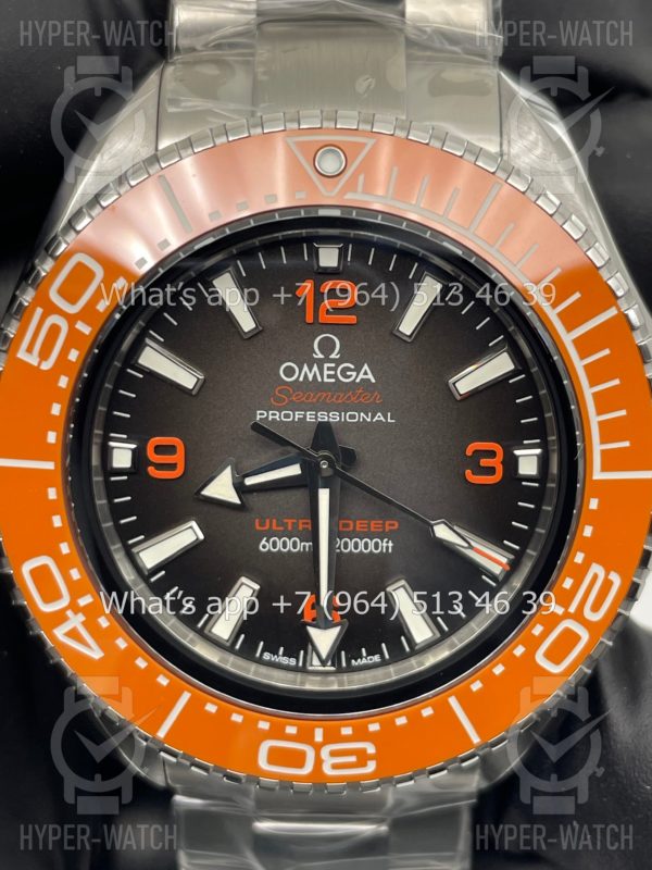 Товар Omega Seamaster Planet Ocean 6000M UltraDeep 215.30.46.21.06.001 Orange Steel Фото 3 - Omega Seamaster Planet Ocean 6000M UltraDeep 215.30.46.21.06.001 Orange Steel