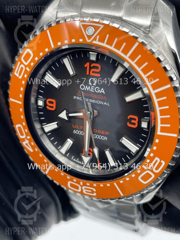 Товар Omega Seamaster Planet Ocean 6000M UltraDeep 215.30.46.21.06.001 Orange Steel Фото 5 - Omega Seamaster Planet Ocean 6000M UltraDeep 215.30.46.21.06.001 Orange Steel