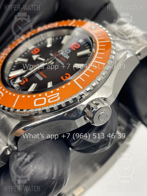 Товар Omega Seamaster Planet Ocean 6000M UltraDeep 215.30.46.21.06.001 Orange Steel Фото 6 - Omega Seamaster Planet Ocean 6000M UltraDeep 215.30.46.21.06.001 Orange Steel