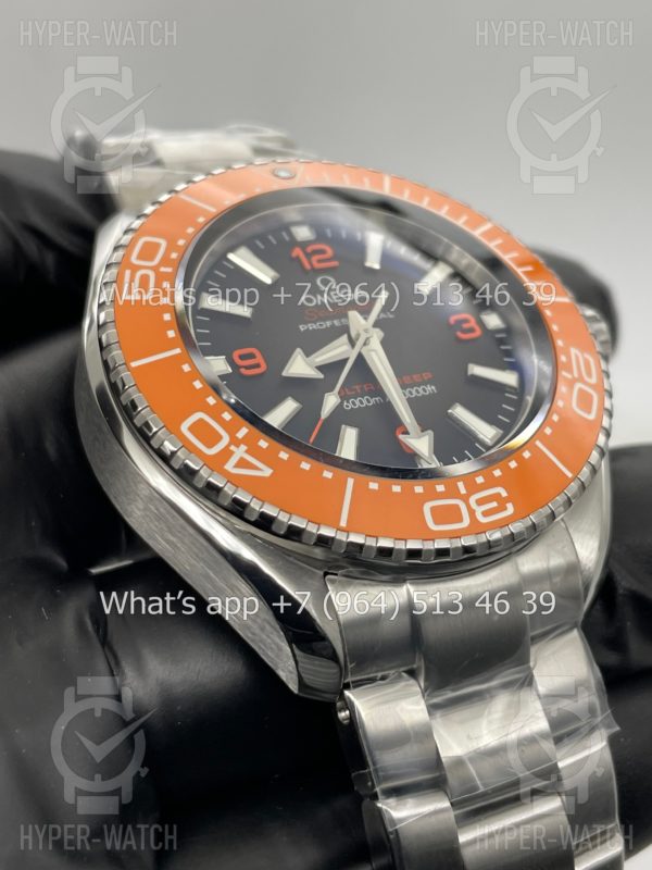 Товар Omega Seamaster Planet Ocean 6000M UltraDeep 215.30.46.21.06.001 Orange Steel Фото 8 - Omega Seamaster Planet Ocean 6000M UltraDeep 215.30.46.21.06.001 Orange Steel