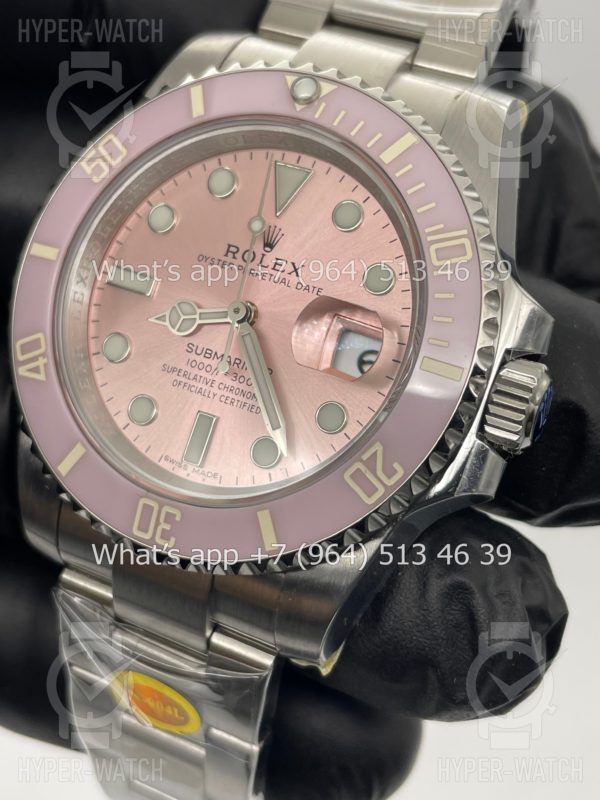 Фото 6 - Rolex Submariner 40mm Pink Dial