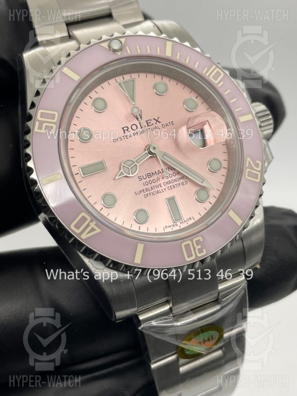Фото 7 - Rolex Submariner 40mm Pink Dial