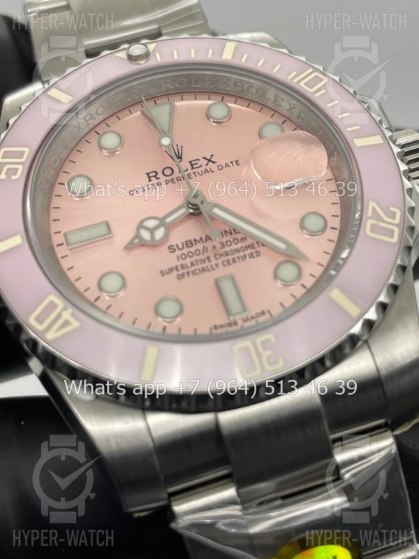 Фото 8 - Rolex Submariner 40mm Pink Dial