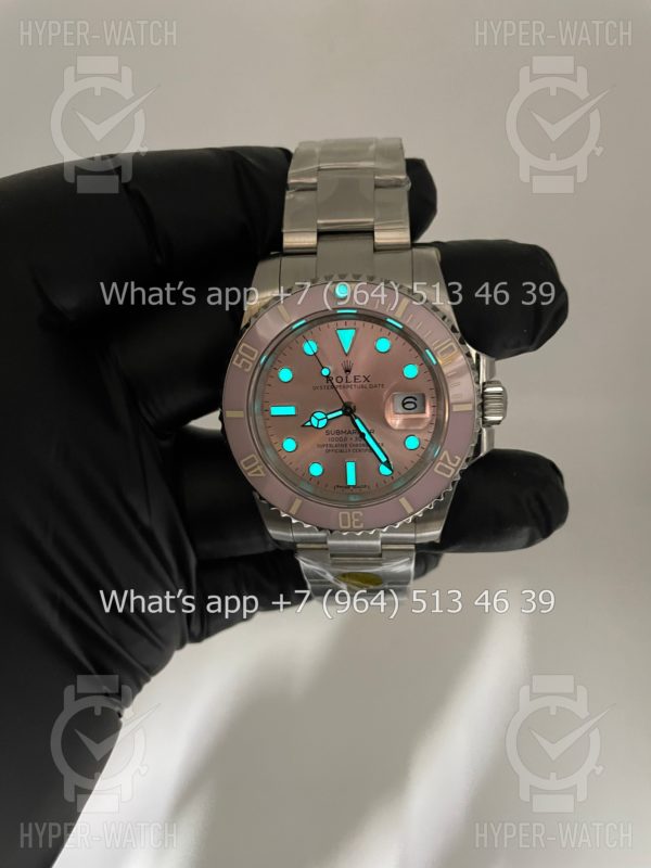 Фото 16 - Rolex Submariner 40mm Pink Dial