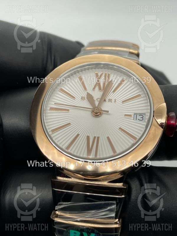 Товар Bvlgari Lvcea 33mm White Фото 2 - Bvlgari Lvcea 33mm White