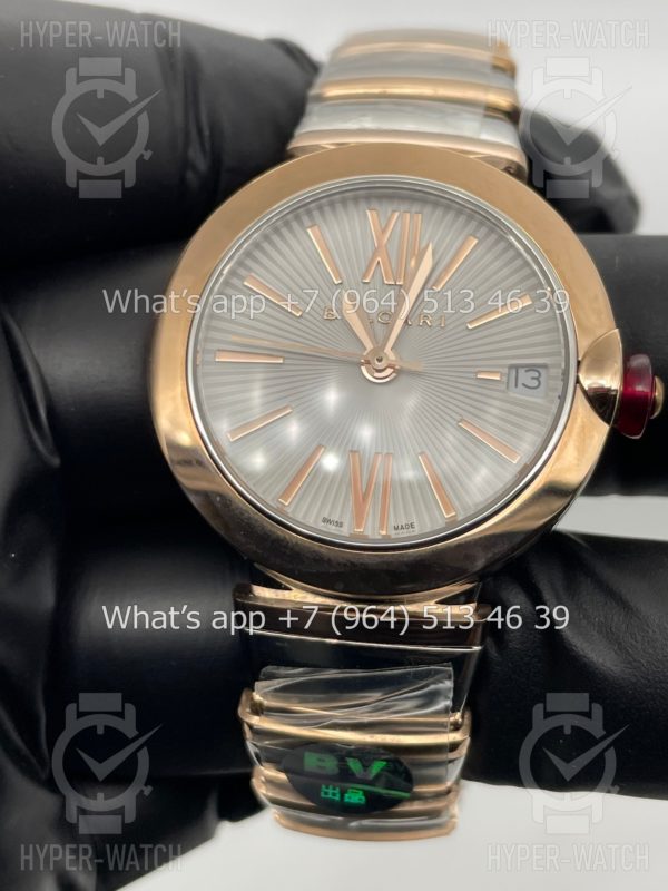 Товар Bvlgari Lvcea 33mm White Фото 3 - Bvlgari Lvcea 33mm White