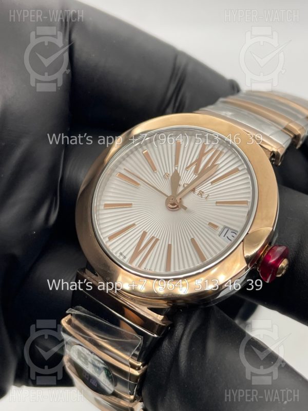 Товар Bvlgari Lvcea 33mm White Фото 4 - Bvlgari Lvcea 33mm White