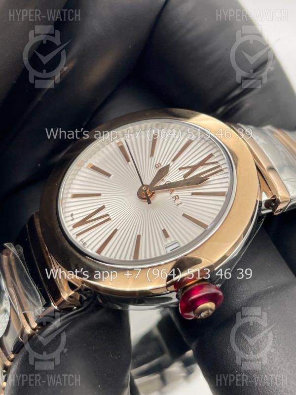 Товар Bvlgari Lvcea 33mm White Фото 5 - Bvlgari Lvcea 33mm White